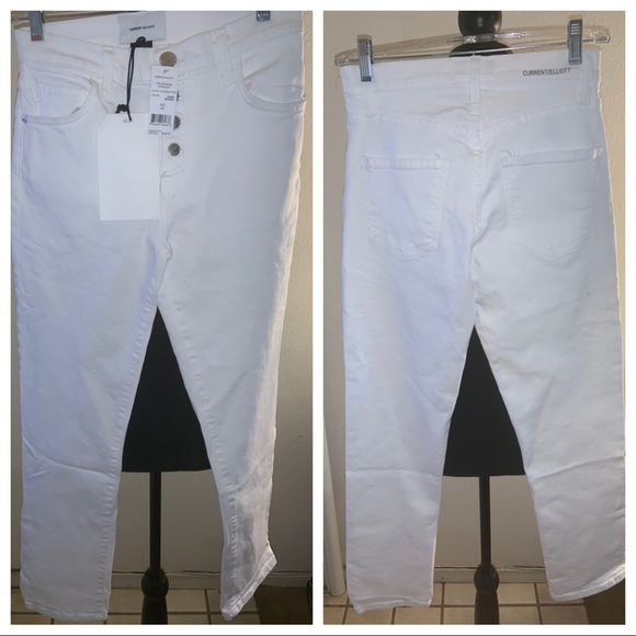 Current/Elliott White The Original Straight Jean. - Picture 2 of 3